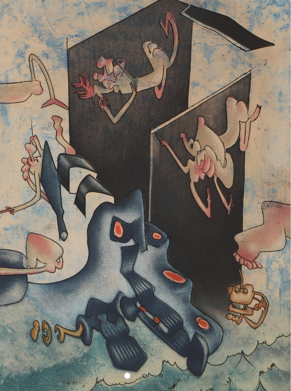 Roberto Matta - La danse de la mort