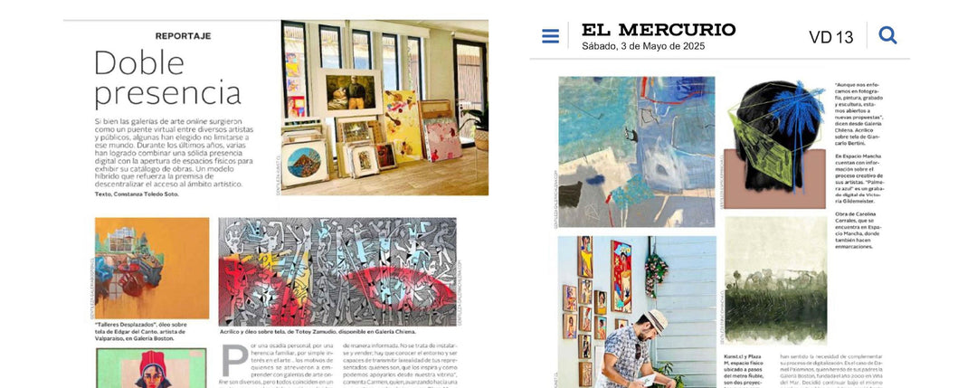Galería Chilena en El Mercurio: el arte contemporáneo que conecta comunidades