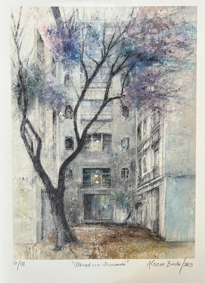 Merced con Jacarandá- Álvaro Bindis
