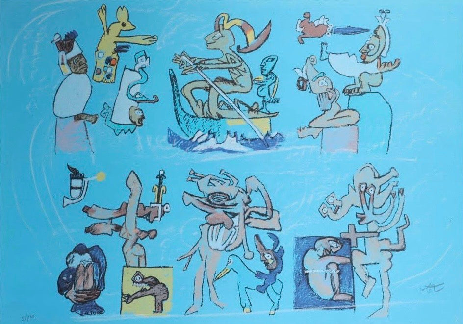 Roberto Matta - El verbo América, puro come l’engendro en l’alcool de selva