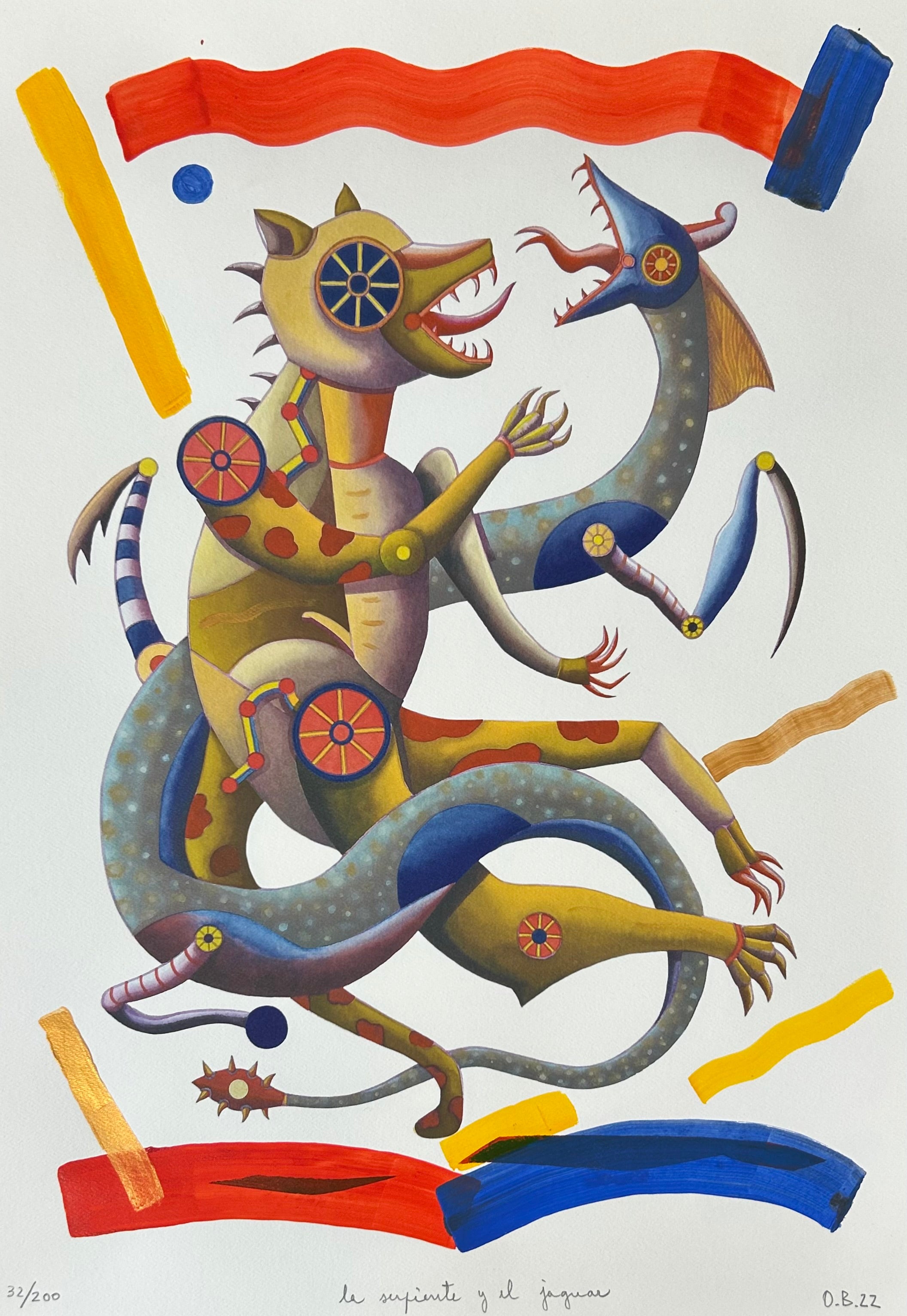 La serpiente y el jaguar - Oscar Barra