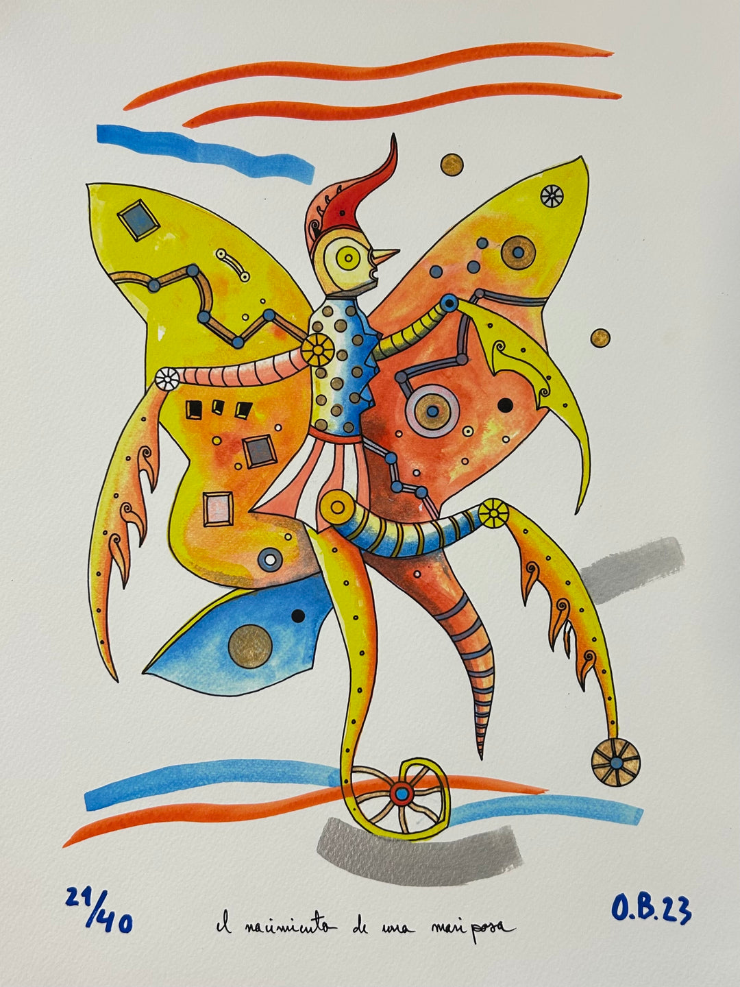 El nacimiento de una mariposa - Oscar Barra