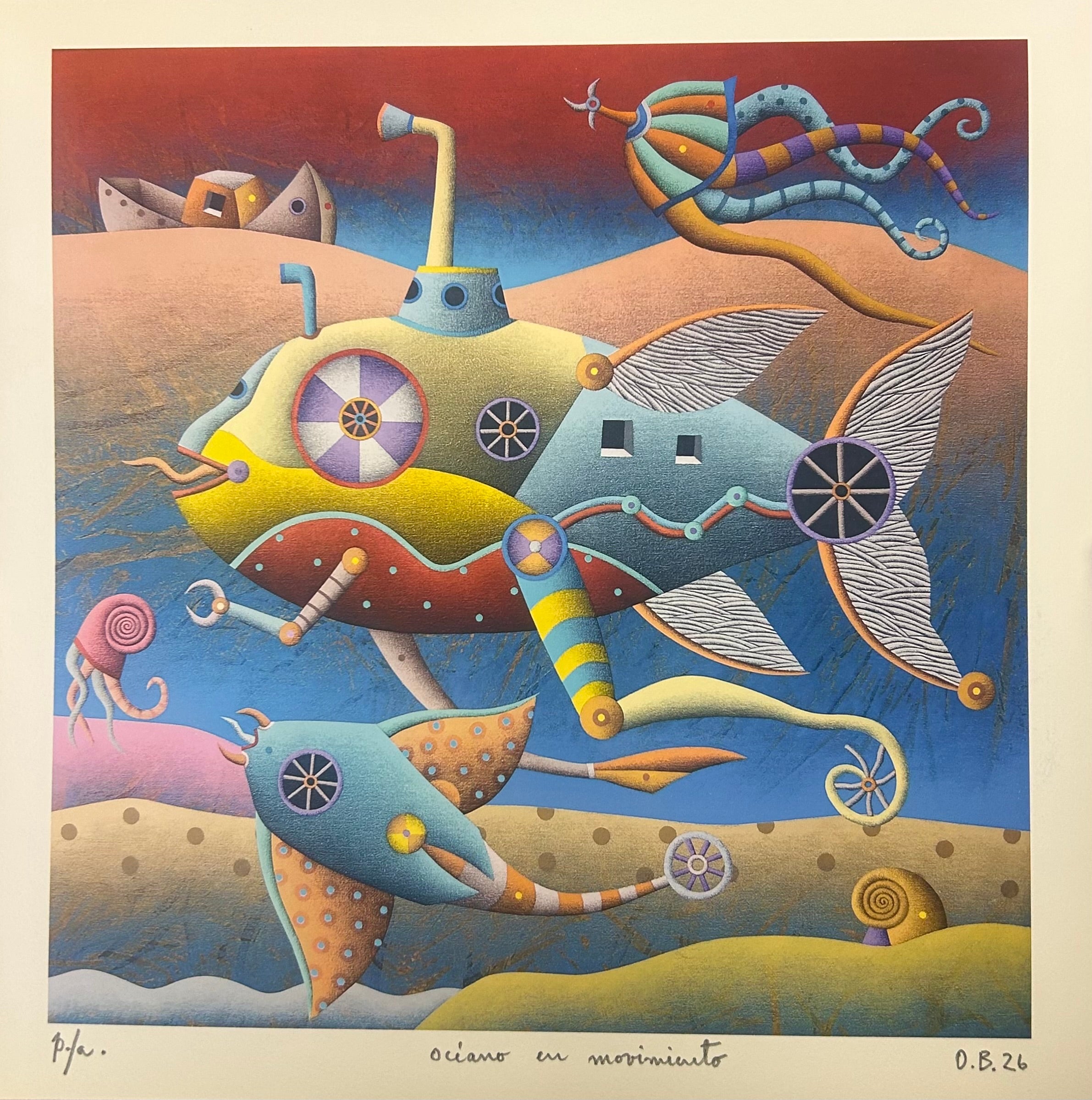 Océano en movimiento - Oscar Barra