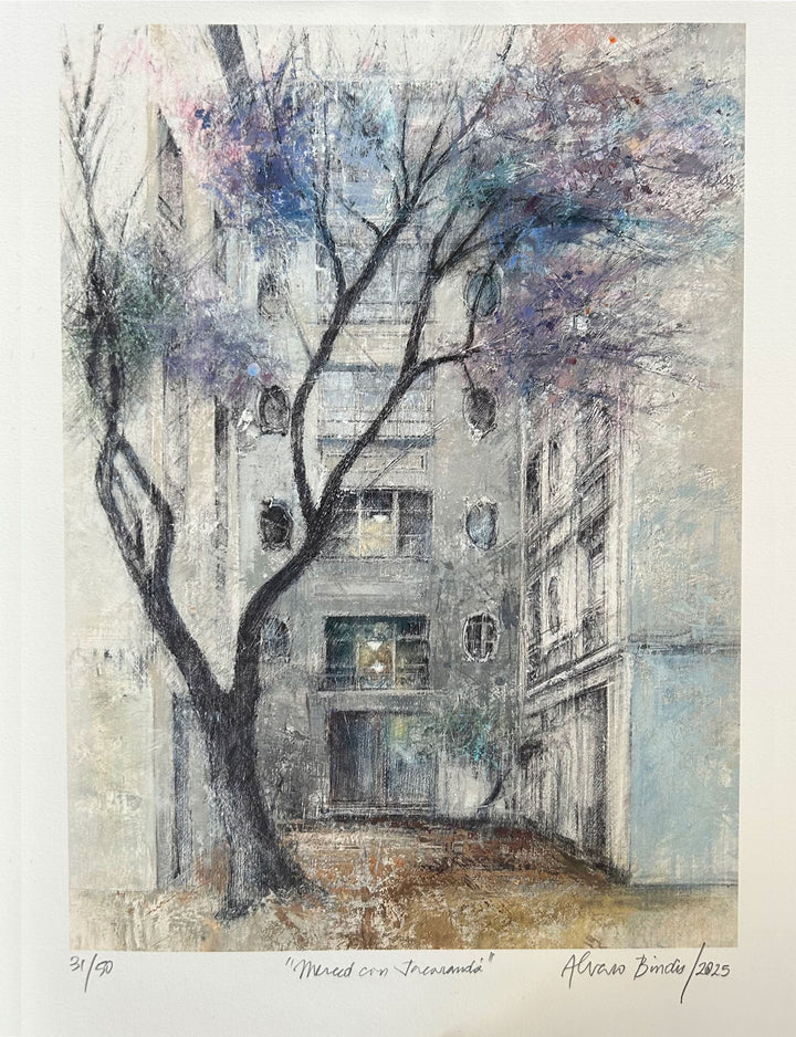 Merced con Jacarandá- Álvaro Bindis
