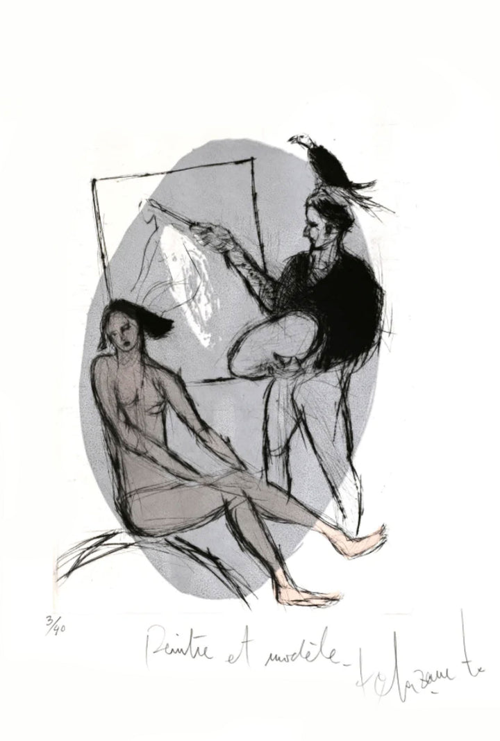 Peintre et Modèle