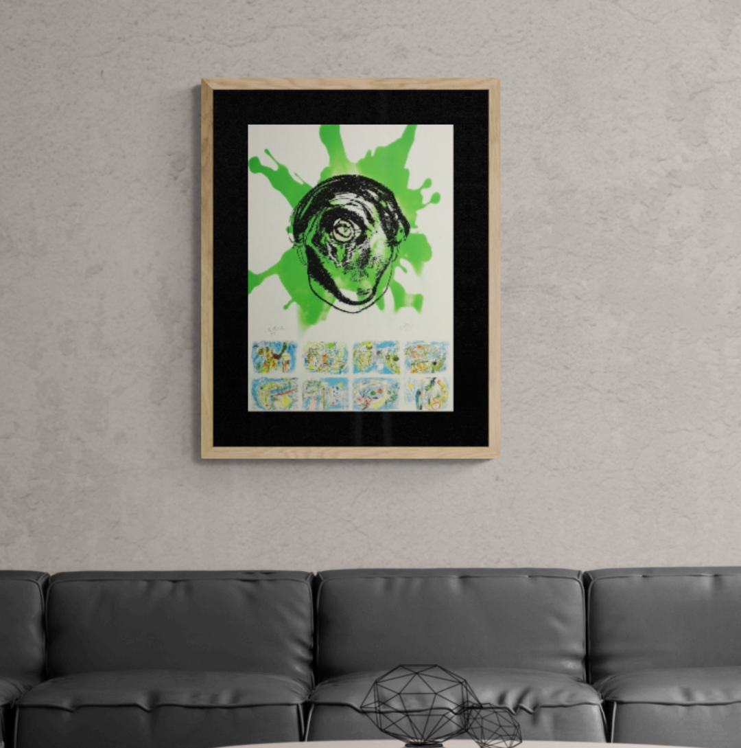 Roberto Matta - Homenaje a Federico García Lorca, 1999