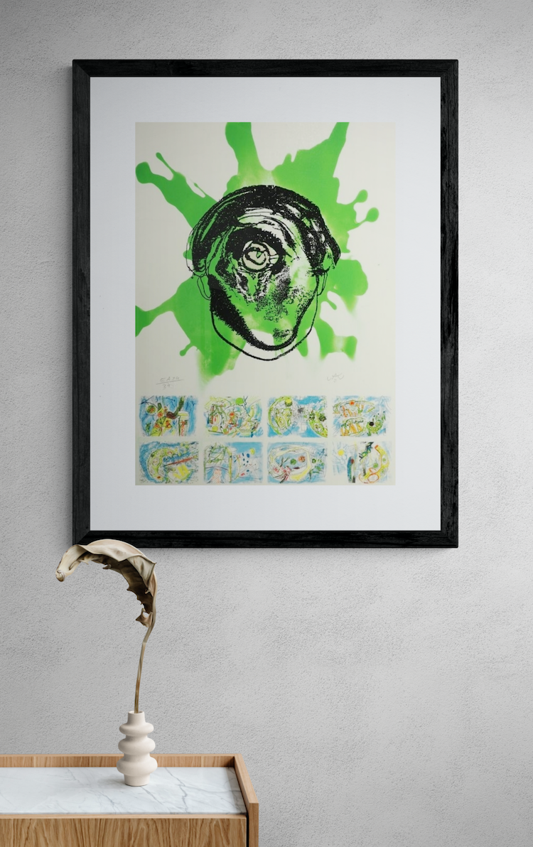Roberto Matta - Homenaje a Federico García Lorca, 1999