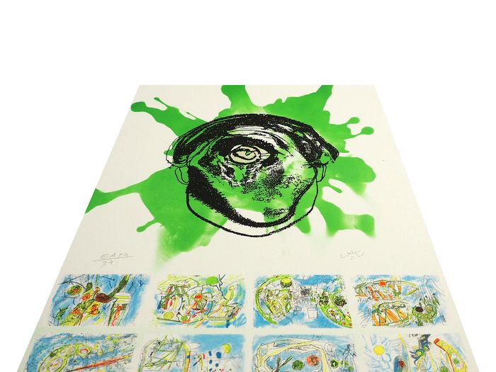 Roberto Matta - Homenaje a Federico García Lorca, 1999